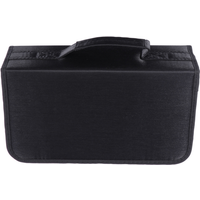 128Pcs Cd Dvd ganizer High Capacity Storage Bag Mercerized Cloth Case Handheld Supplies Multimedia