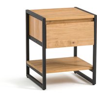 Hiba 1-Drawer Bedside Table
