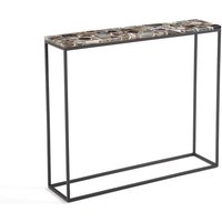 Anaximene Agate & Metal Console Table