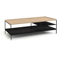 Tidder Metal & Oak Coffee Table
