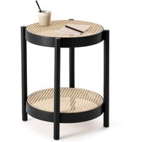 Cedak Double Bedside Table in Cane