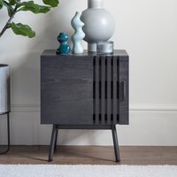 Bokaro Slatted Oak Bedside Table