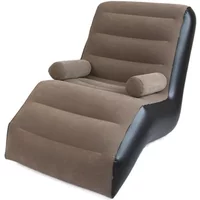 1Pc Inflatable Lazy Sofa Home Leisure Fashion Comfortable  Inflatable Air Sleeping Bed Indoor