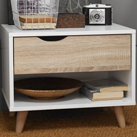 Scandi 1 Drawer Bedside Cabinet