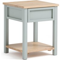 Eugène 1-Drawer Solid Pine Bedside Table