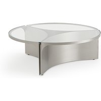 Gira Small Glass and Metal Coffee Table
