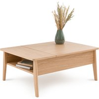 Suzon Lift-Top Oak Veneer Coffee Table
