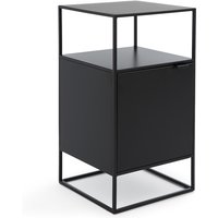 Hiba 1-Door Metal Bedside Table