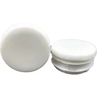 1/2/5/10/15/20Pcs White Round Plugs Pipe Tube Cap Plastic Tubing End Cap Insert Blanking Stopper