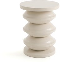Thilde Glossy Finish Mango Wood Side Table
