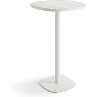 Lixfeld White Ceramic Bistro Bar Table