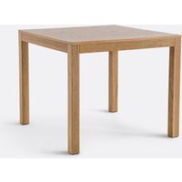 Nusso Square Oak Table with Straight Edges