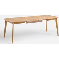 Extendable Solid Oak Table 4-10 Place Settings Dalmar