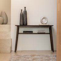 Hale Smoked Oak Console Table