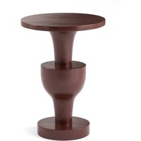 Okello Side/Pedestal Table in Solid Mango Wood