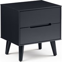 Anderson 2 Drawer Retro Bedside Cabinet