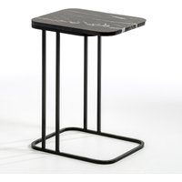 Trebor Metal & Marble Side Table by E.Gallina
