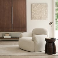Lotus Solid Mango Wood Side Table