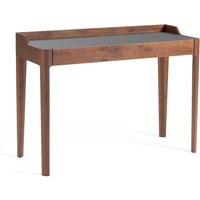 Junius Walnut & Linoleum Desk, designed by E. Gallina