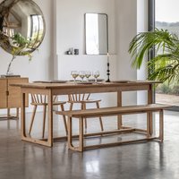 Fallon Oak Extendable Dining Table (Seats 6-8)