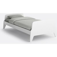 Adil Vintage Retro Style Single Bed with Base