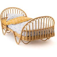 Malu Vintage Rattan Child Bed