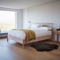 Uttara Scandi Oak Spindle Bed