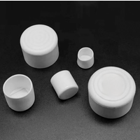 10-50mm Clear/White PVC Soft Rubber Pipe Sleeve Round Caps Protection Gasket Dust Seal End Cover For