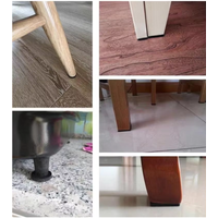 10/20Pcs PE Plastic Blanking End Black Square Rectangle Steel Tube Insert Plug Bung Furniture Chair