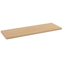 Set of 2 Johanez 110cm Oak Veneer Shelves