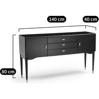 Novani 2 Door, 3 Drawer Birch Sideboard
