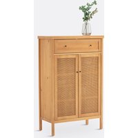 Gabin Solid Pine & Cane Sideboard