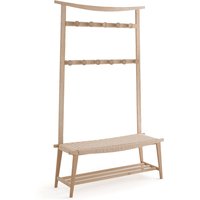 Kioto Solid Oak Hallway Storage Bench