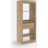 Build 3-Shelf and 2-Drawer Wardrobe Module