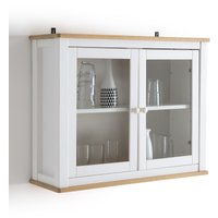Alvina Pine Wall Cabinet