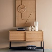 Mambo Oak Veneer Sideboard