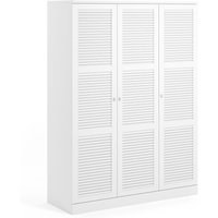 Mayor 3-Door Solid Pine Wardrobe