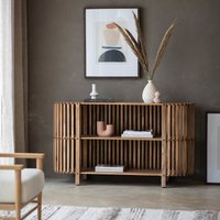 Harora Slatted Wood Sideboard