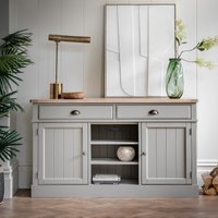 Ende Shaker-Style Oak Large Sideboard