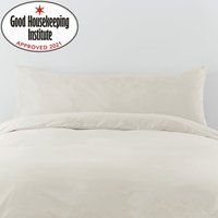 Non Iron Plain Dye Ivory Large Body Pillowcase