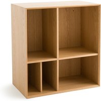 Mikube Small Oak Bookcase