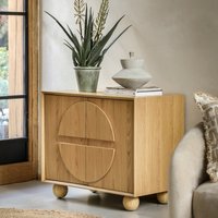 Garner Curve Oak Sideboard