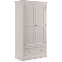Clarrés French Vintage 2 Door Wardrobe with Drawer