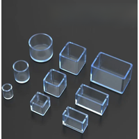16/18/25/30mm Chair Leg Caps Rubber Feet Protector Pads Non-slip Transparent Table Covers Furniture