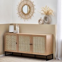 Indiya Rattan Sideboard