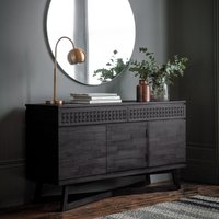 Barauni Boho Wooden 3 Door Sideboard