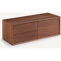 Archivita XL L110 x D42cm Walnut TV Unit