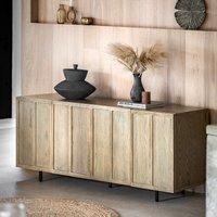 Pasco Panelled Wood Sideboard