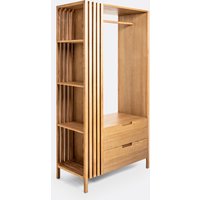 Theonie Wooden Open Wardrobe Unit