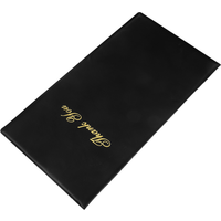 1Pc Tip Clip Menu Holder Check Presenters Restaurant Check Book Guest Check Card Holder Cash